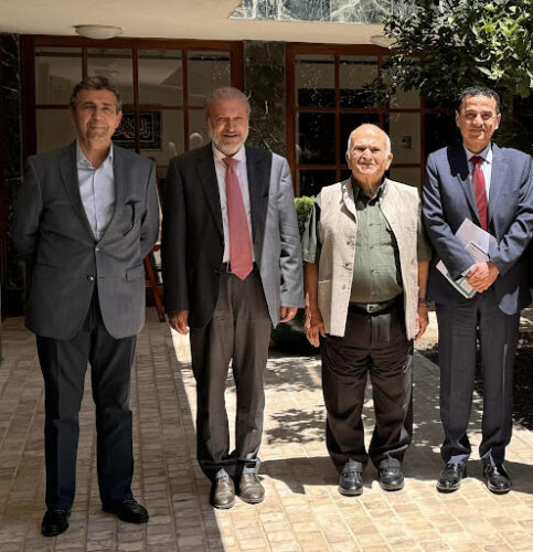Fruitful Meetings Held with His Royal Highness Prince Hassan bin Talal