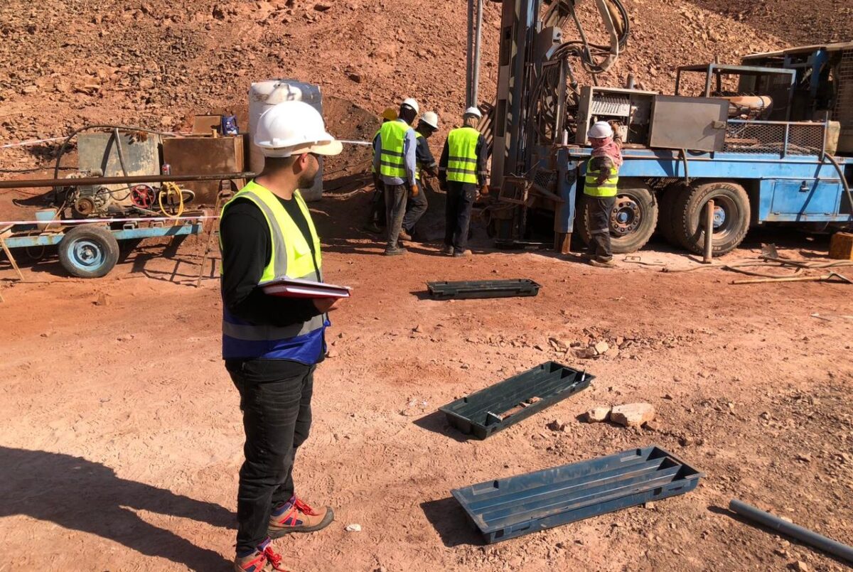 Preliminary drilling and exploration works in Ghor Fifa