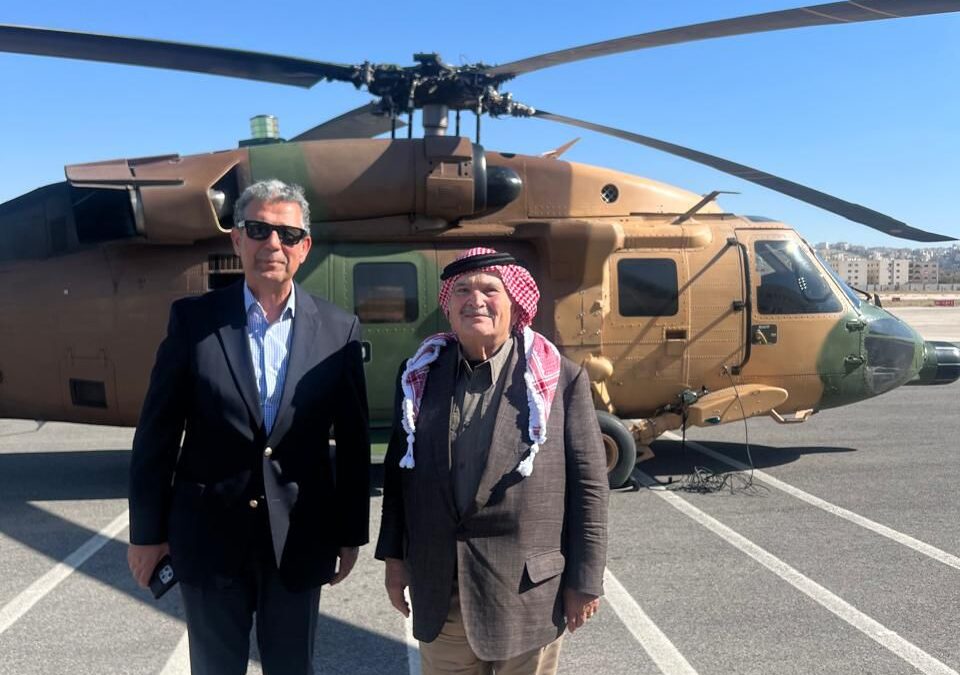 صاحب السمو الملكي الأمير الحسن بن طلال يزور منطقة الصفاوي يرافقه الرئيس التنفيذي للشركة الوطنية العربية للتعدين
