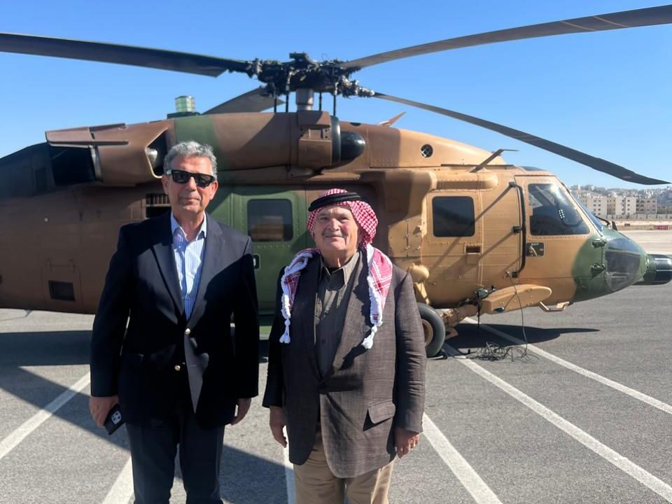 صاحب السمو الملكي الأمير الحسن بن طلال يزور منطقة الصفاوي يرافقه الرئيس التنفيذي للشركة الوطنية العربية للتعدين