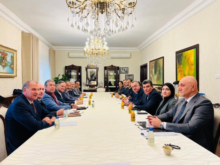 Foundational Meeting Held to Establish the Iraqi–Jordanian Joint Business Council