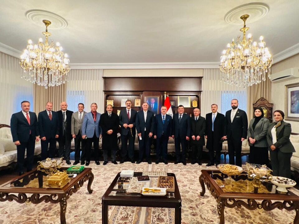 Foundational Meeting Held to Establish the Iraqi–Jordanian Joint Business Council