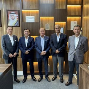 زيارة الرئيس التنفيذي إلى مقر الشركة العربية لألياف البازلت في الفجيرة